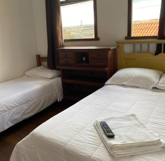 חדר סטנדרטי לשלושה עם נוף, Pousada Flor De Lis