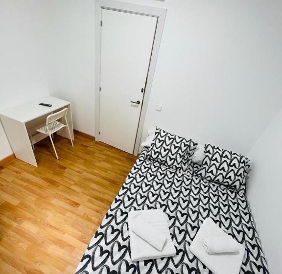 اتاق استاندارد با سرویس بهداشتی مشترک, Hospedaje Puente De Vallecas