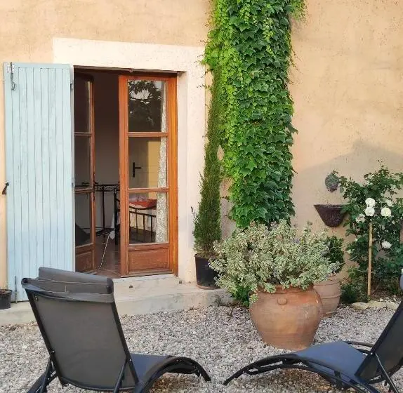 ガーデンビュースタンダードルーム, La Maison Des Romarins Chambres Cosy Climatisées Piscine Cuisine