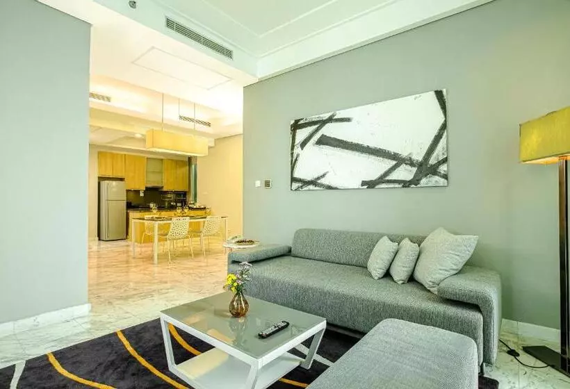 ２ベッドルームデラックスアパートメント, Fraser Residence Sudirman, Jakarta