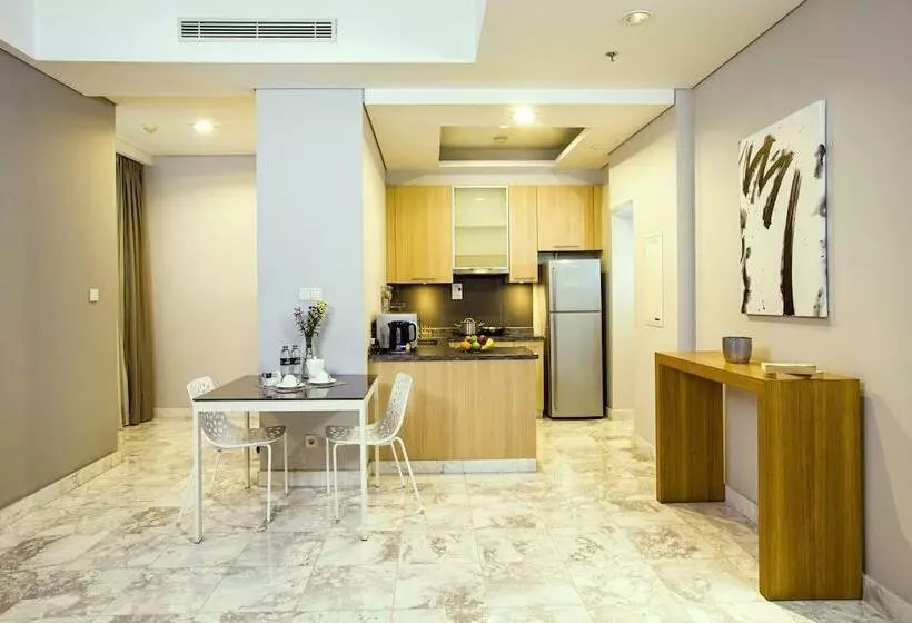 １ベッドルームのデラックスアパートメント, Fraser Residence Sudirman, Jakarta