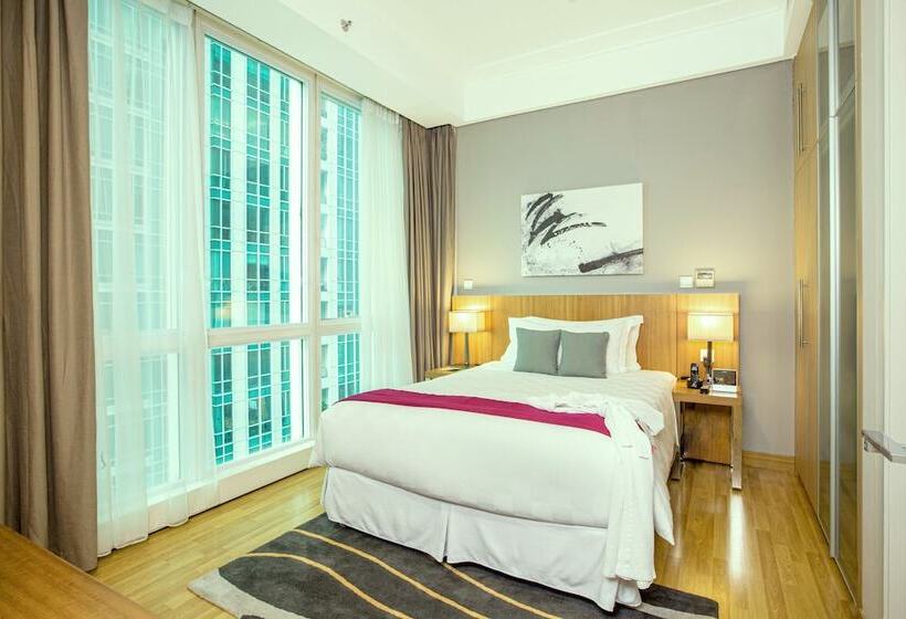 带1个卧室的高级公寓, Fraser Residence Sudirman, Jakarta