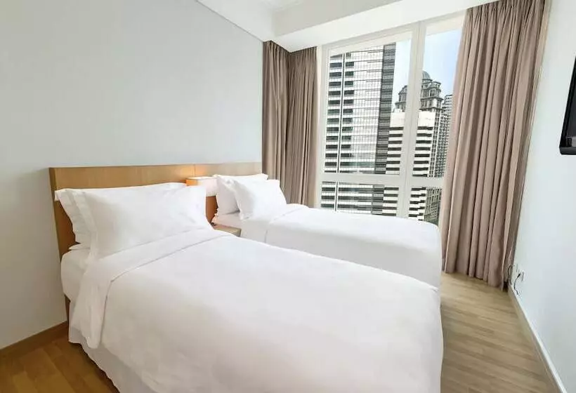 ２ベッドルームデラックスアパートメント, Fraser Residence Sudirman, Jakarta