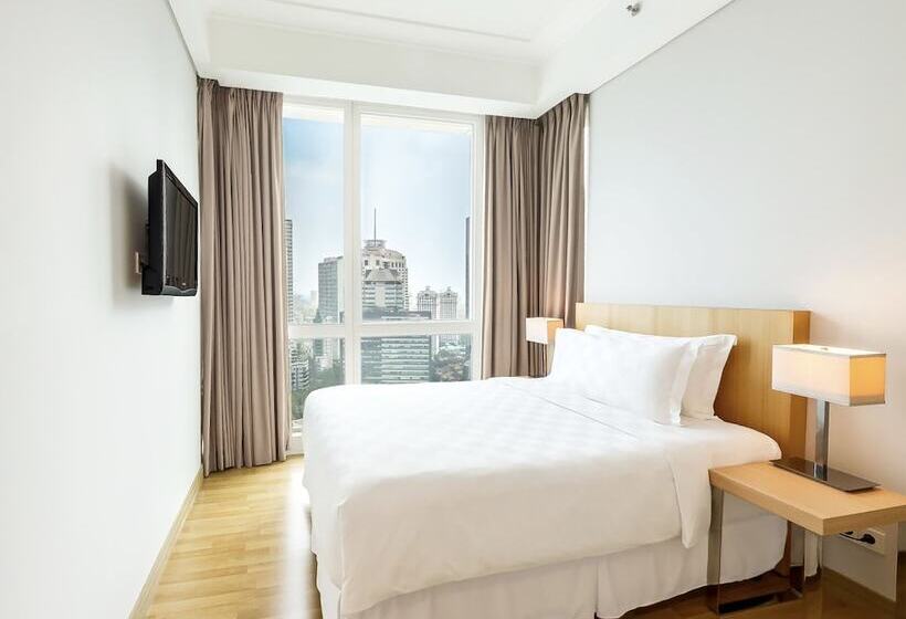带3个卧室的豪华公寓, Fraser Residence Sudirman, Jakarta