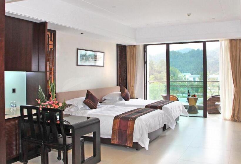 חדר דלוקס נוף לאגם, Mels Weldon Evergreen Lake Hotel Heyuan