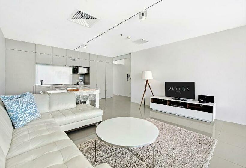 침실 1개 바다 전망 아파트, Ultiqa Air On Broadbeach