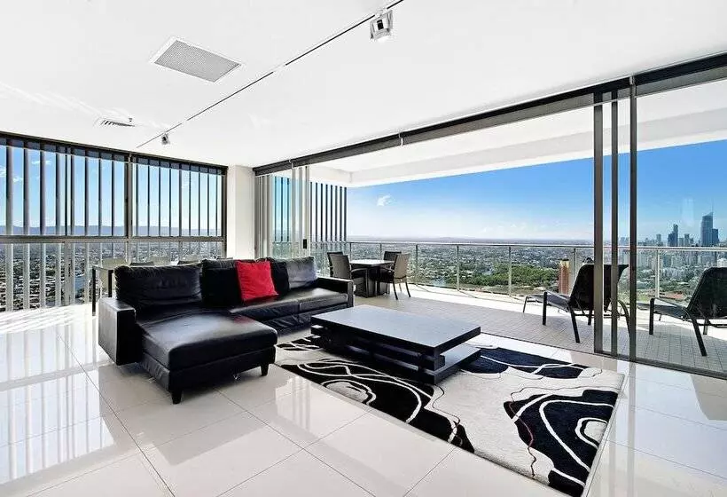 ２ベッドルームアパートメント, Ultiqa Air On Broadbeach