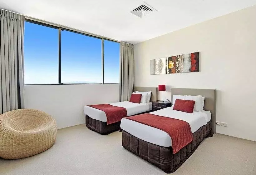 ２ベッドルームアパートメント, Ultiqa Air On Broadbeach