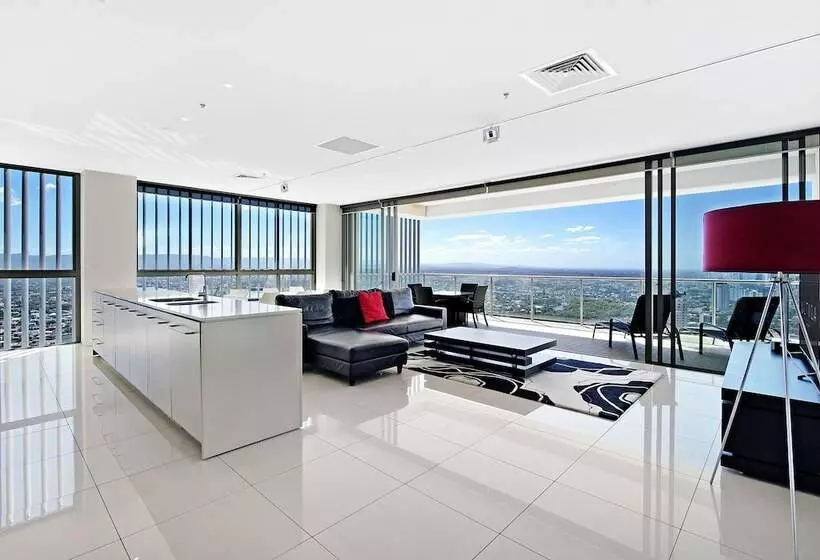 ２ベッドルームアパートメント, Ultiqa Air On Broadbeach