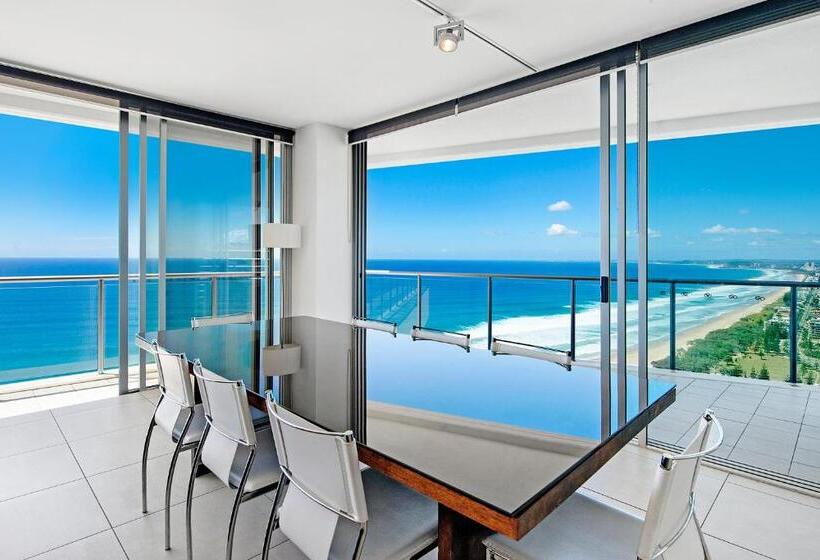 침실 4개 아파트, Ultiqa Air On Broadbeach