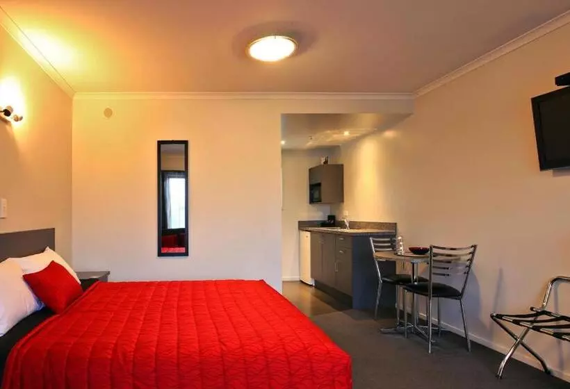キングサイドベッドのスタンダードワンルーム, Oamaru Motor Lodge