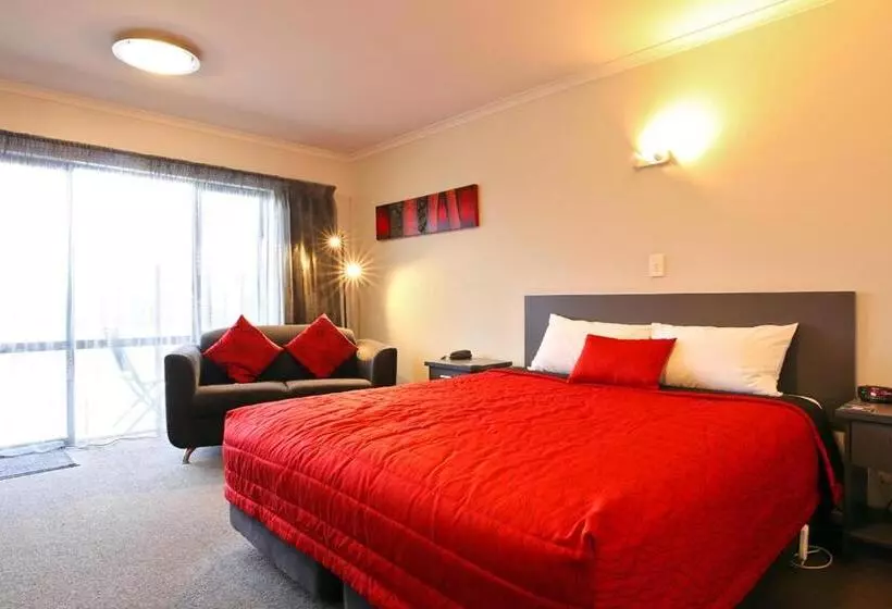 キングサイドベッドのスタンダードワンルーム, Oamaru Motor Lodge