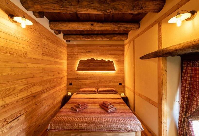 חדר סטנדרט נוף להרים, Iduevagamondi   Ospitalità Rurale Famigliare Di Montagna