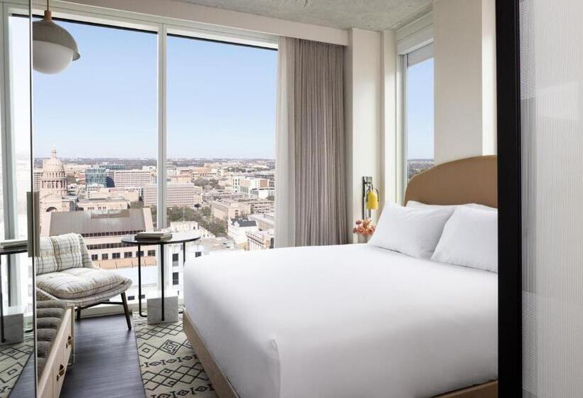キングサイズベッドのスタンダードルーム, Hyatt Centric Congress Avenue Austin