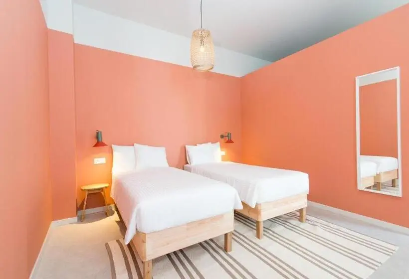 اتاق لوکس با تخت بزرگ, Casa Rosa Villa With Pool In Olhao Centre