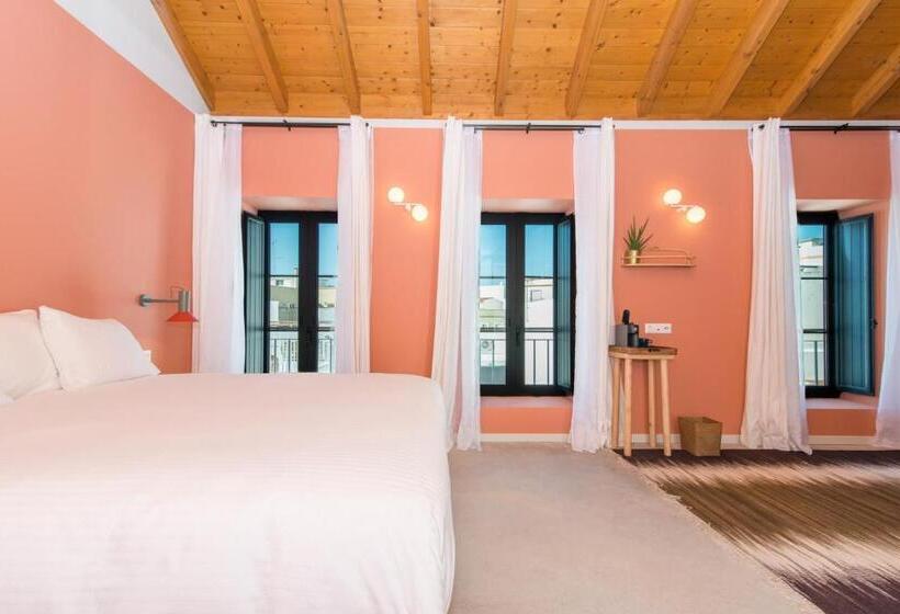 Люкс Deluxe Кровать Кинг, Casa Rosa Villa With Pool In Olhao Centre