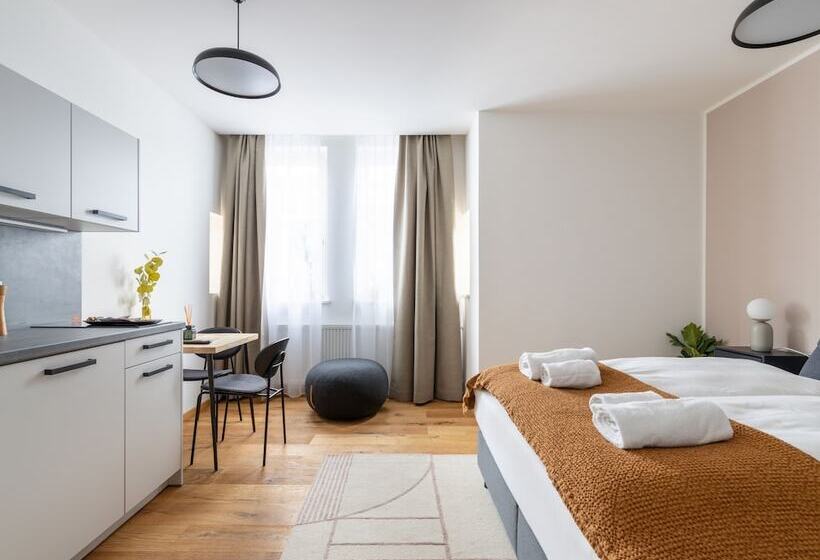 Люкс, Limehome Villach Gerbergasse