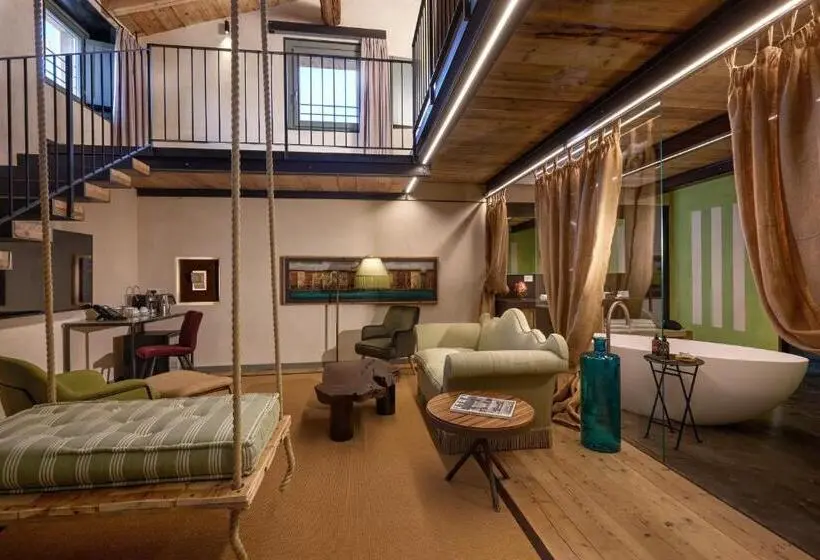キングサイズベッドのスイートルーム, Villa Balis Crema Verona Hills Adults Only