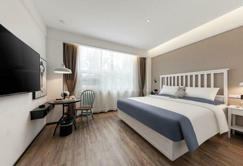 标准间, 银座精宿酒店   济南泺源大街泉城广场宽厚里店