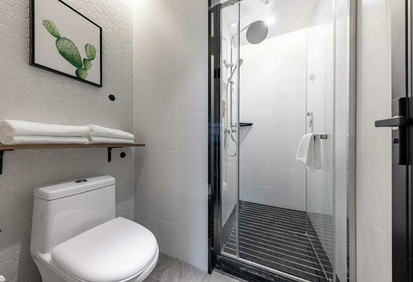 标准间, 银座精宿酒店   济南泺源大街泉城广场宽厚里店