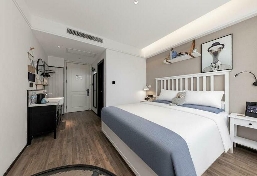 标准间, 银座精宿酒店   济南泺源大街泉城广场宽厚里店