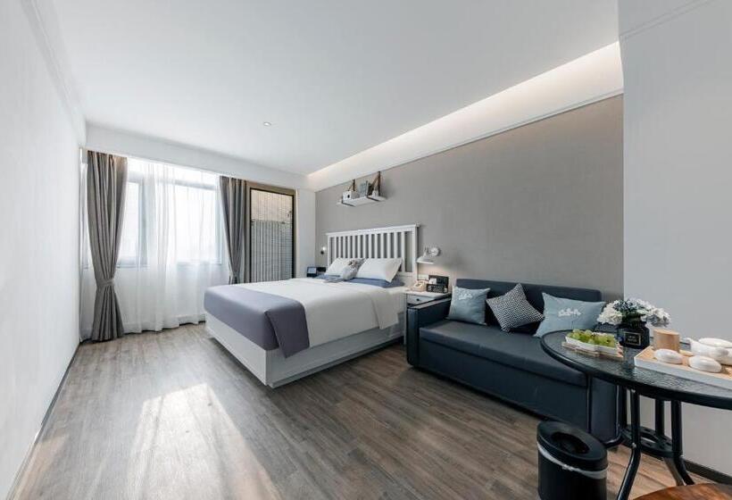 家庭主题房间, 银座精宿酒店   济南泺源大街泉城广场宽厚里店