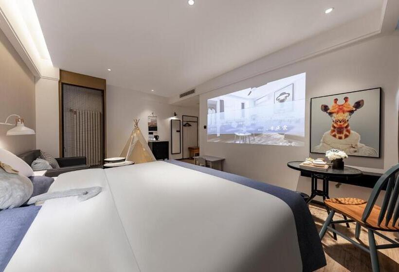 家庭主题房间, 银座精宿酒店   济南泺源大街泉城广场宽厚里店