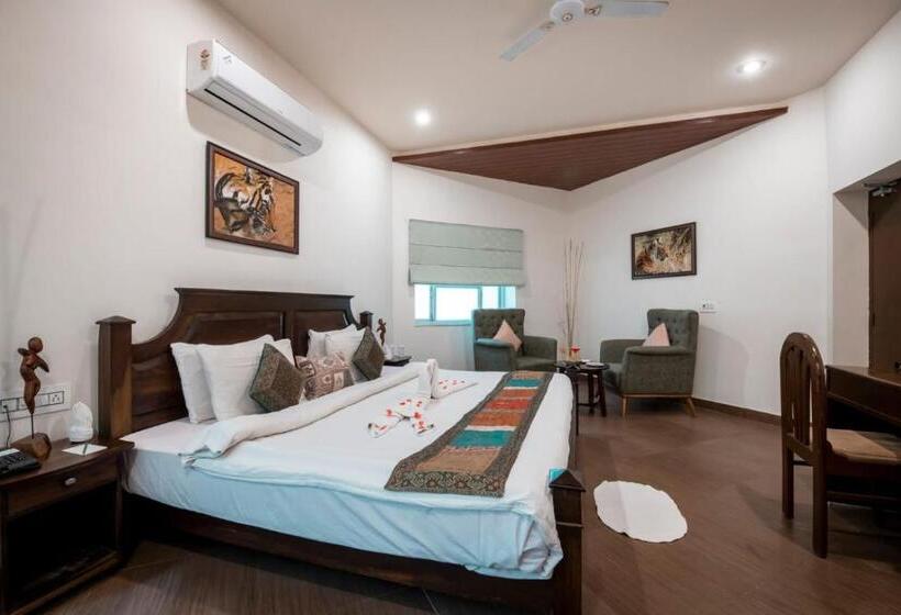Номер Deluxe, The Fern Ranthambore Forest Resort Rajasthan