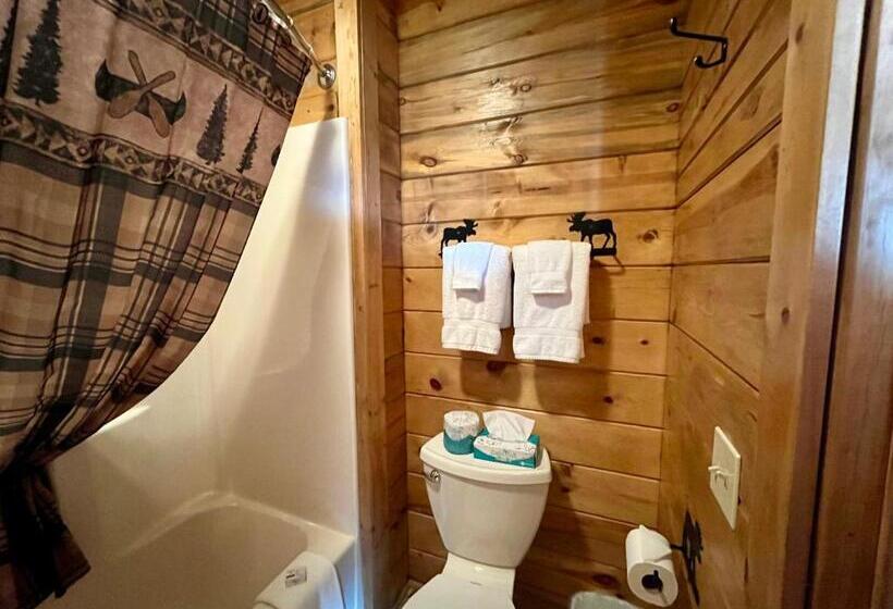 디럭스 룸 킹사이즈 침대, Badlands Frontier Cabins