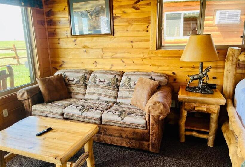 غرفة سوبيريور سرير كينج, Badlands Frontier Cabins