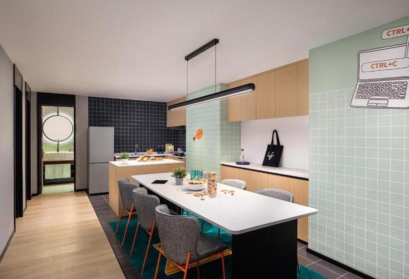 شقة 4 غرف, Lyf Midtown Hangzhou