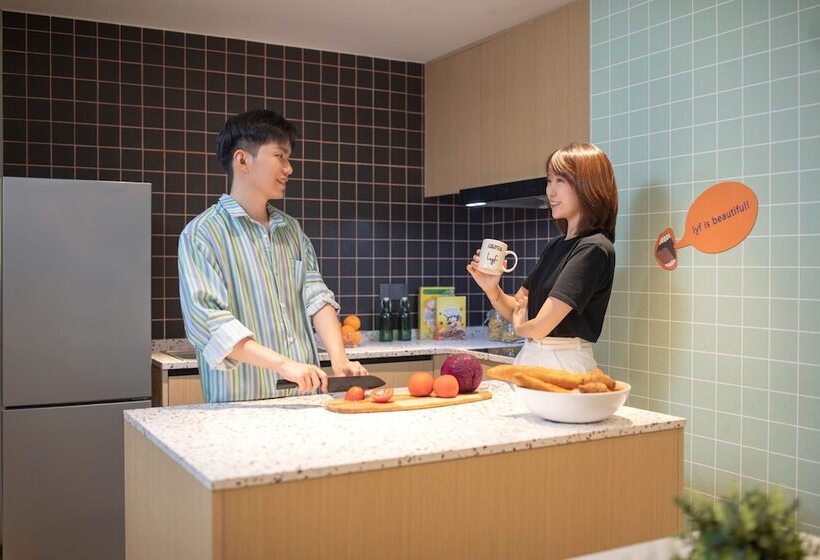 شقة 4 غرف, Lyf Midtown Hangzhou