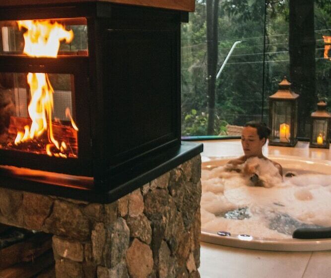 בקתה, Estalagem Serra De Minas Em Monte Verde