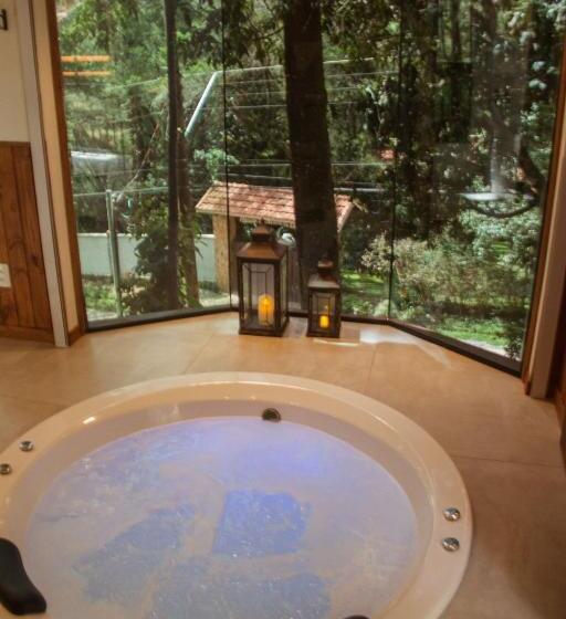 בקתה, Estalagem Serra De Minas Em Monte Verde