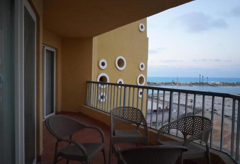 اتاق خانوادگی با چشمانداز جانبی دریا, Porto Marina Resort Apartments Familie