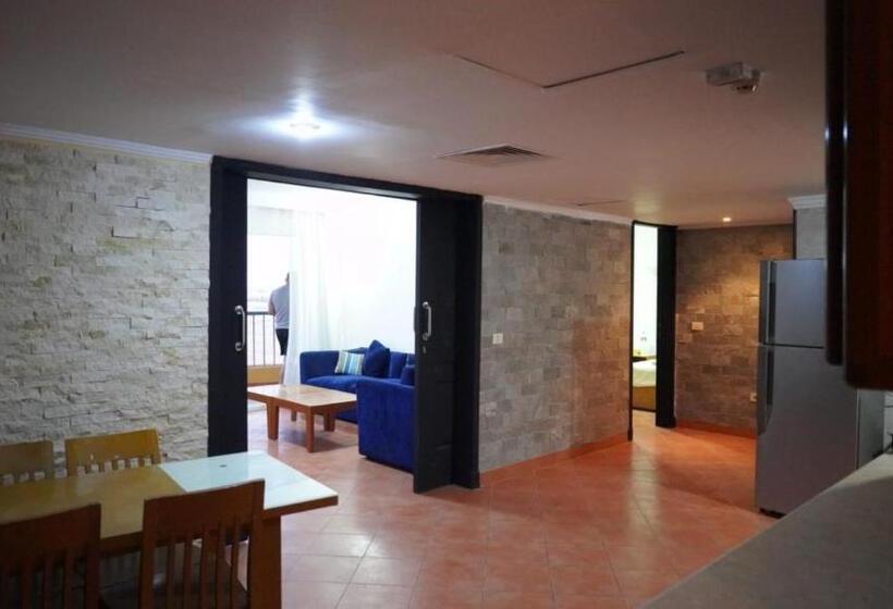 اتاق خانوادگی با چشمانداز جانبی دریا, Porto Marina Resort Apartments Familie