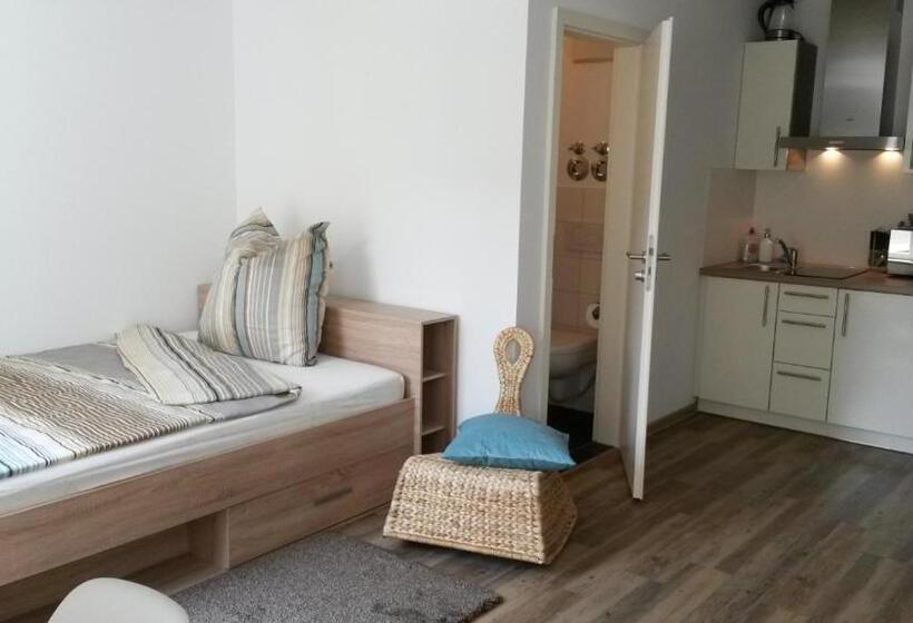 Апартаменты 1 Спальня Нижний Этаж, Hausner`s Hotel  Studio Apartments