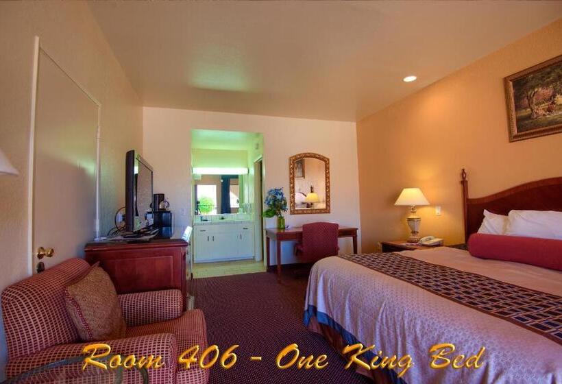 带大床的标准间, Americas Best Value Inn And Suites  Yucca Valley