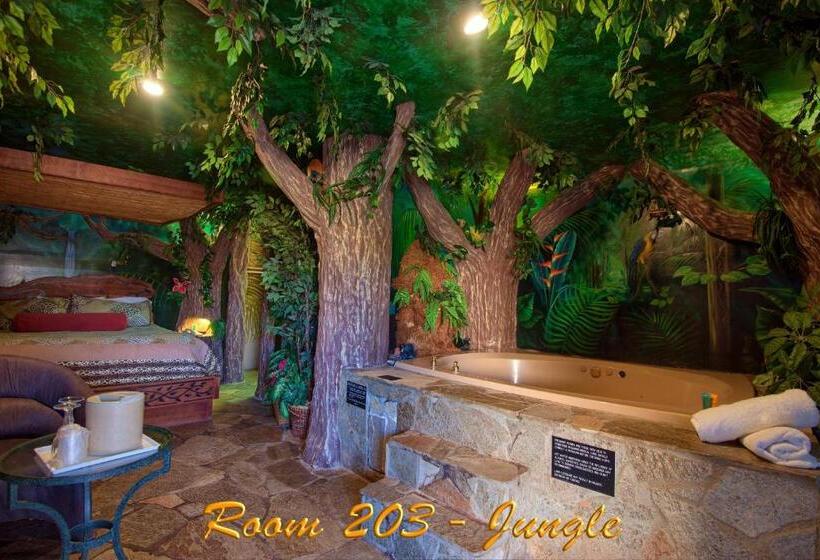 带大床的标准间, Americas Best Value Inn And Suites  Yucca Valley