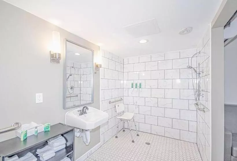 身障者適用キングサイズベッドルーム, Seven Hills Suites