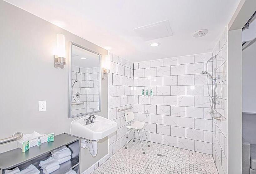 身障者適用キングサイズベッドルーム, Seven Hills Suites