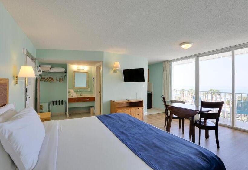 اتاق لوکس با تخت بزرگ, The Beachview Inn Clearwater Beach