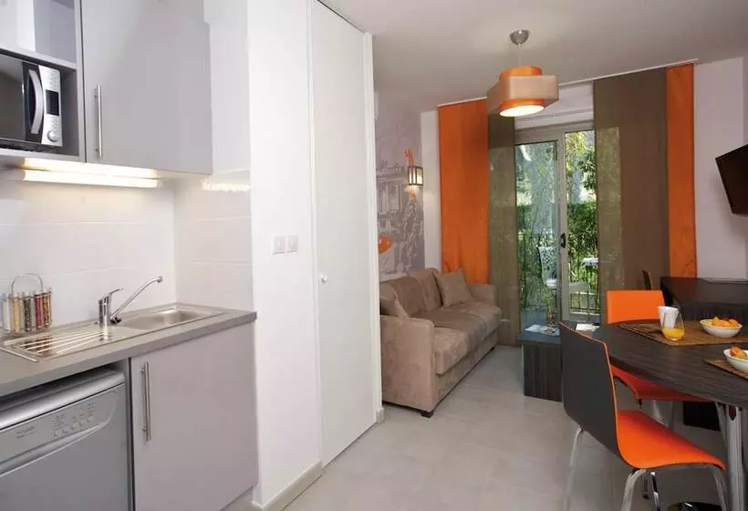 １ベッドルームアパートメント, Lagrange Aparthotel Montpellier Millénaire