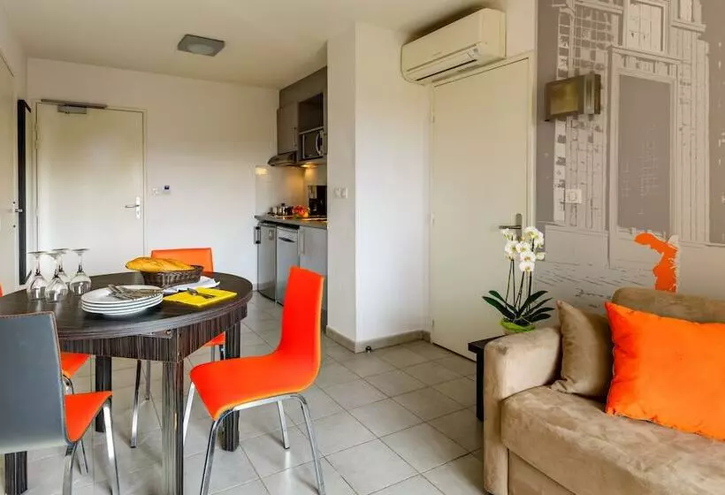 １ベッドルームアパートメント, Lagrange Aparthotel Montpellier Millénaire