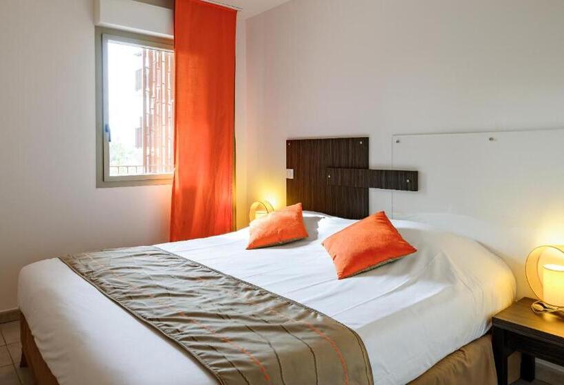 Апартаменты 1 Спальня, Lagrange Aparthotel Montpellier Millénaire