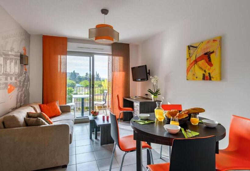דירת חדר, Lagrange Aparthotel Montpellier Millénaire