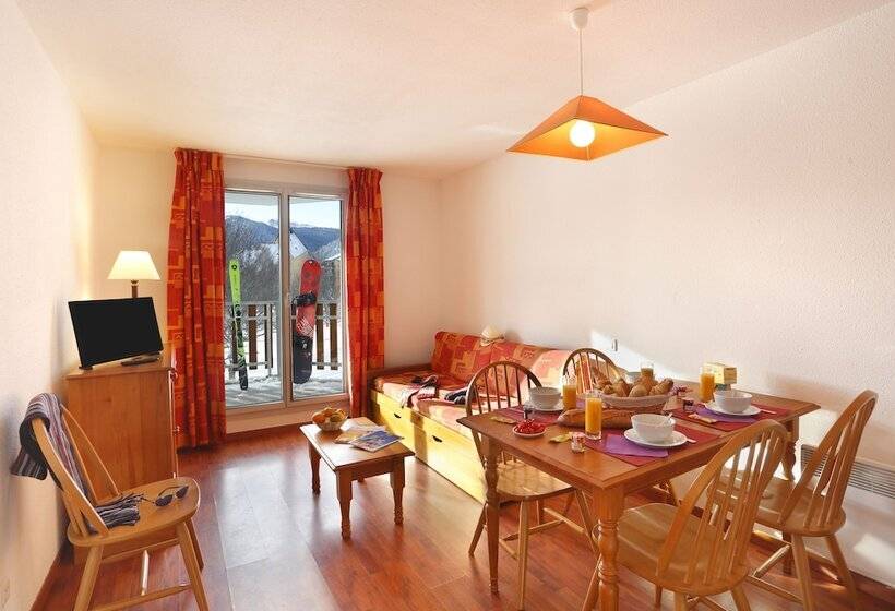 Апартаменты 1 Спальня, Residence Nemea Les Balcons D Ax