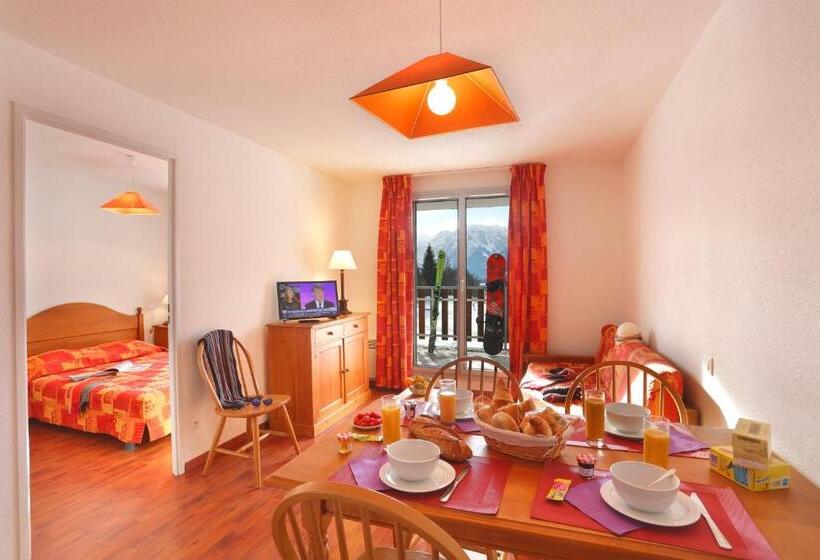 Апартаменты 1 Спальня, Residence Nemea Les Balcons D Ax