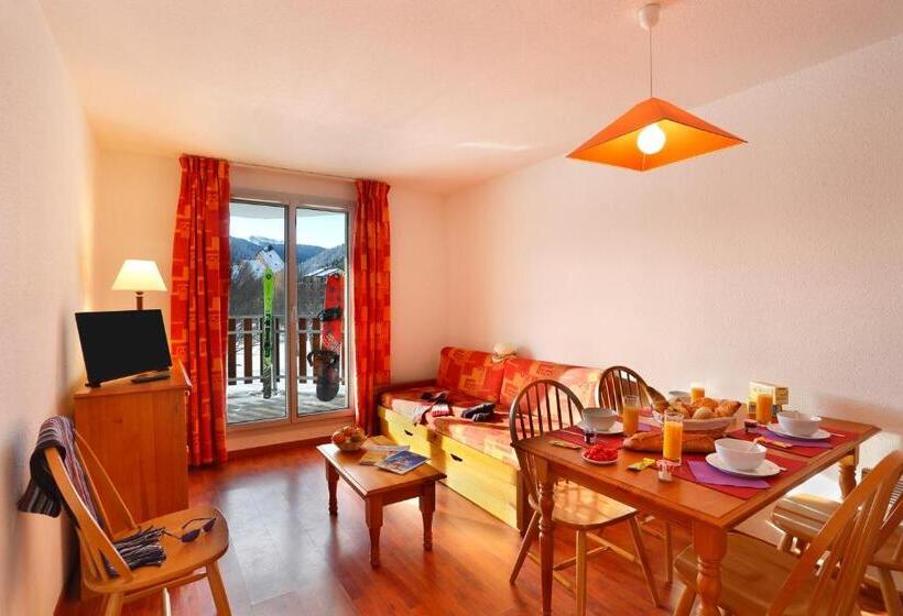 Апартаменты 1 Спальня, Residence Nemea Les Balcons D Ax