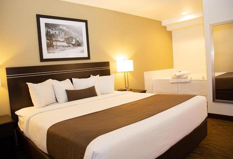 스탠다드 룸 킹사이즈 침대, Villa Motel At Manitou Springs